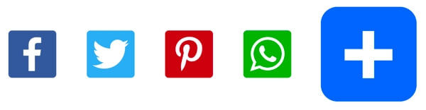 share pages and posts feature with a huge selection of services like Whatsapp